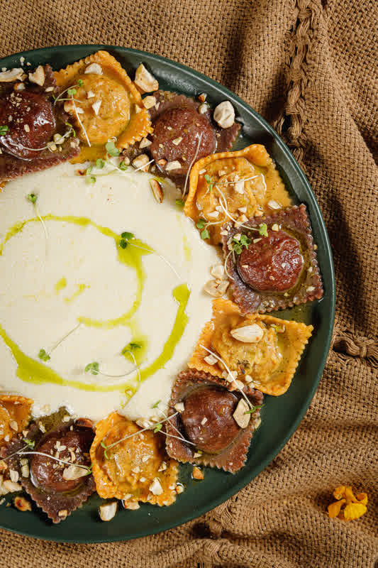 Ravioli de bode